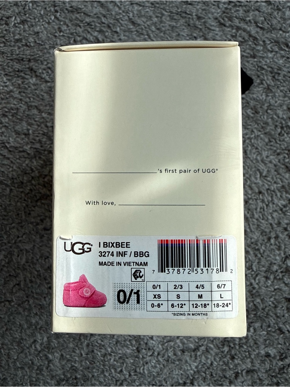 Infant Girl Ugg Boots - Picture 2 of 5
